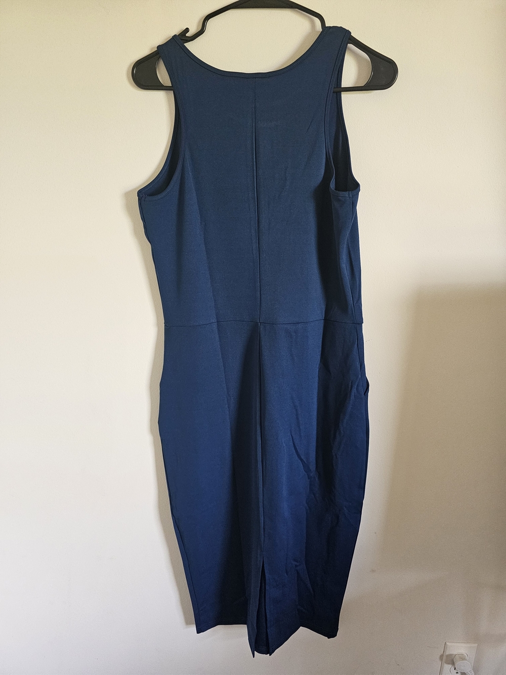 Meaneor Women’s Crewneck Dress in Navy Blue - Picture 6 of 7